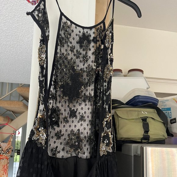 H:ours Sloane Starry Nights maxi dess - Picture 5 of 7